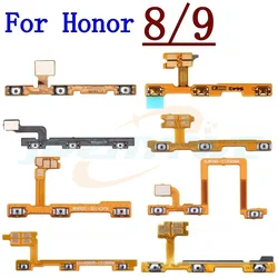 Original For Honor 8 Lite 8A 8X 8C 9A 9C 9X 9 Lite Pro Side Button Key Switch Volume Power On Off Flex Cable Parts
