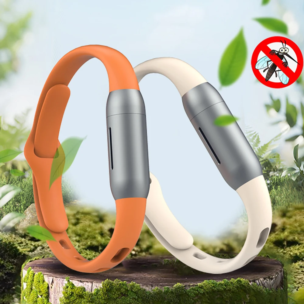 Essential Oil Mosquitoes Repeller Bracelet Anti Mosquitoes Bite Wristband Kids Prevent Mosquitoes Wrist Watch For Indoor Outdoor