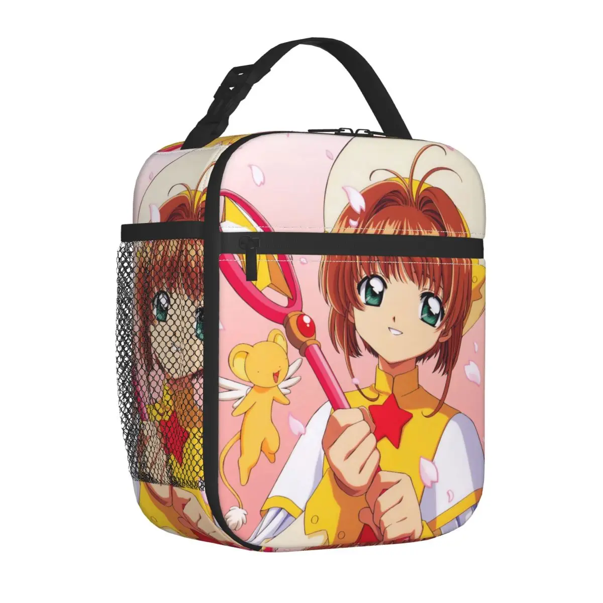 Insulated Lunch Boxes Anime Cardcaptor Sakura Merch Storage Food Box INS Trendy Cooler Thermal Lunch Box For School