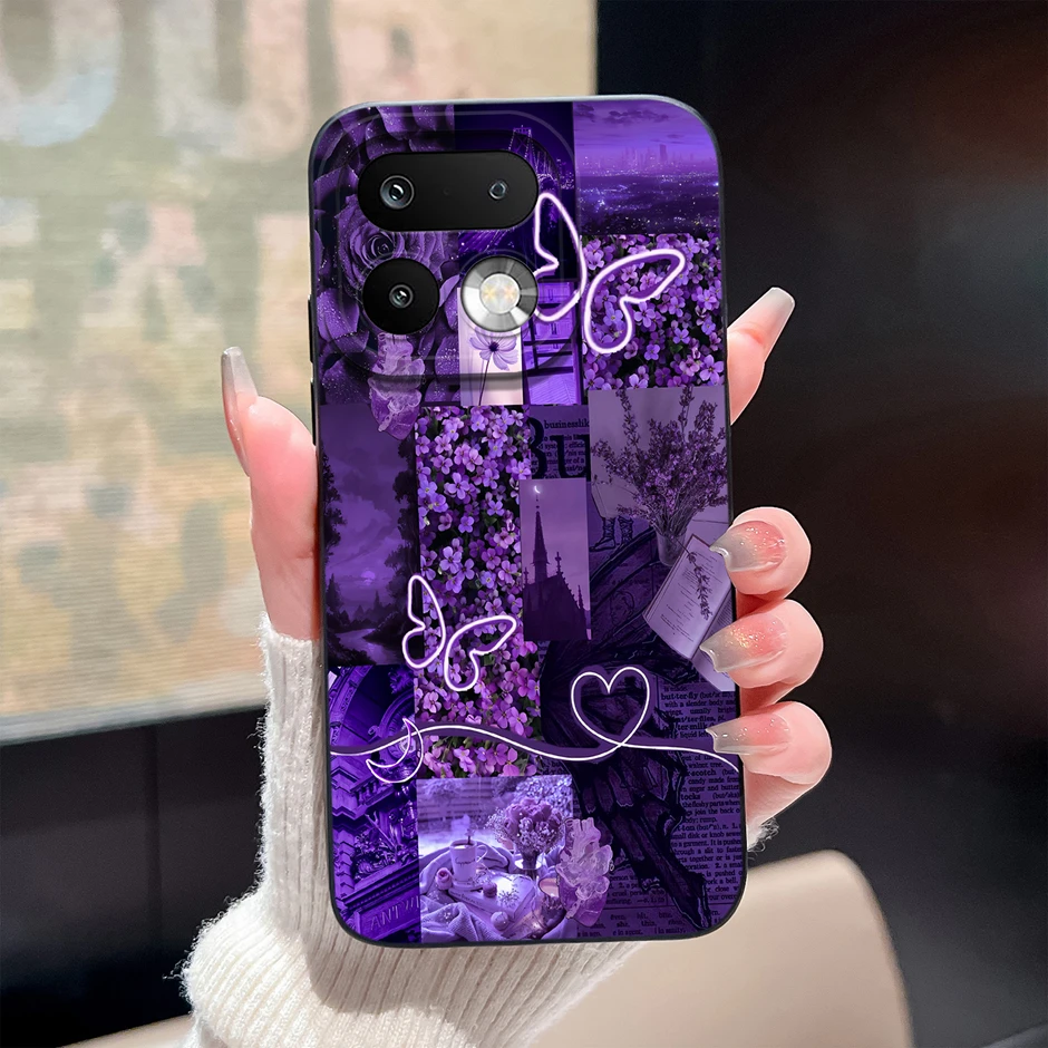 Für OPPO Realme16 16 Pro 16Pro+ Hüllen Lila Schmetterling Kirsche Antifouling Vollschutzabdeckung für Realme 16 Pro Plus Coque – Detail 6