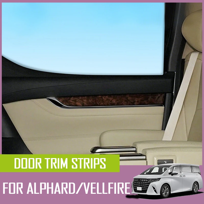 

Stainless Steel Door Edge Trim & Interior Door Panel Trim for Toyota Alphard/VELLFIRE 30 Styling Upgrade