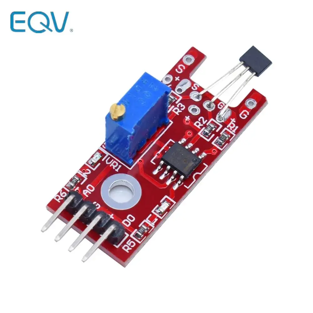 KY-024 Linear Magnetic Hall Sensor Board Switch Speed Counting Hall Sensors Module For Arduino Diy KY024 Hall Sensor