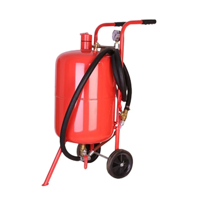 Sand Blaster 10Gal Portable Air Sandblaster Pressure Sand Blasting Kit For Special Surface Treatment Of Material