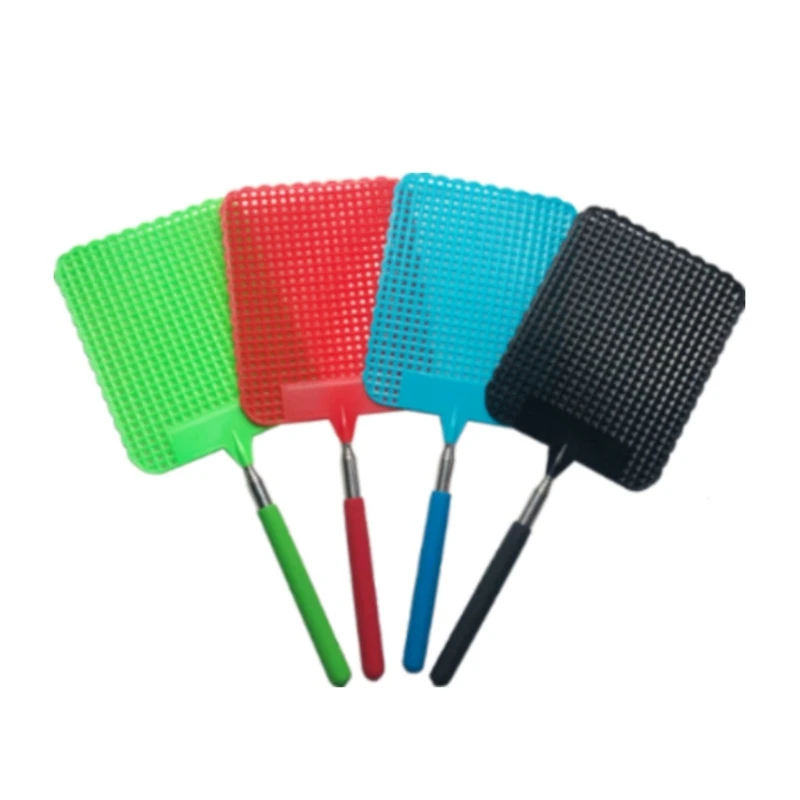 Telescopic Fly Swatters with Long Handle Mosquito Swatter Flexible for Household Drop Shipping