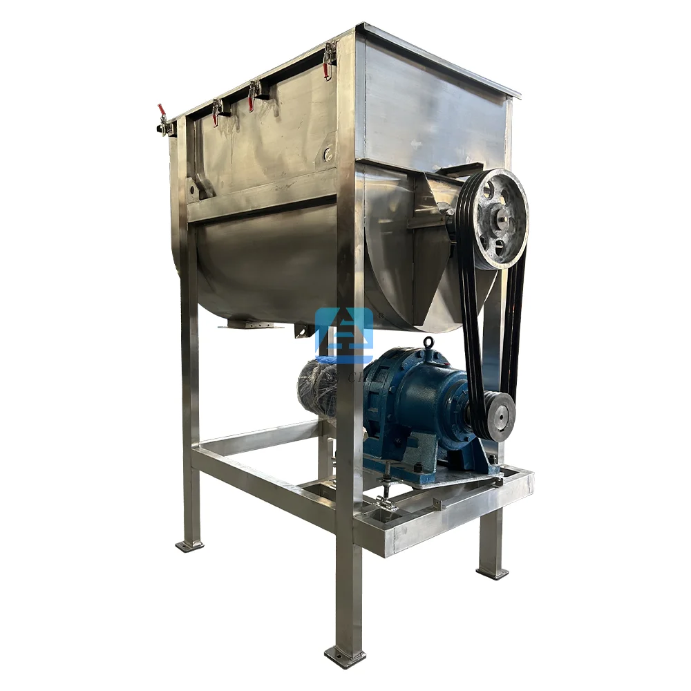 Price Paddle Substrate Mix Machine Ribbon Blender Dry Mixer Industrial Horizontal Stainless Steel Ribbon Mixer 12000 L