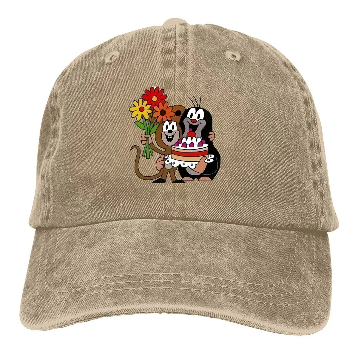 The Little Mole Baseball Cap, Visor Protection, Novidade Chapéus para Homens e Mulheres