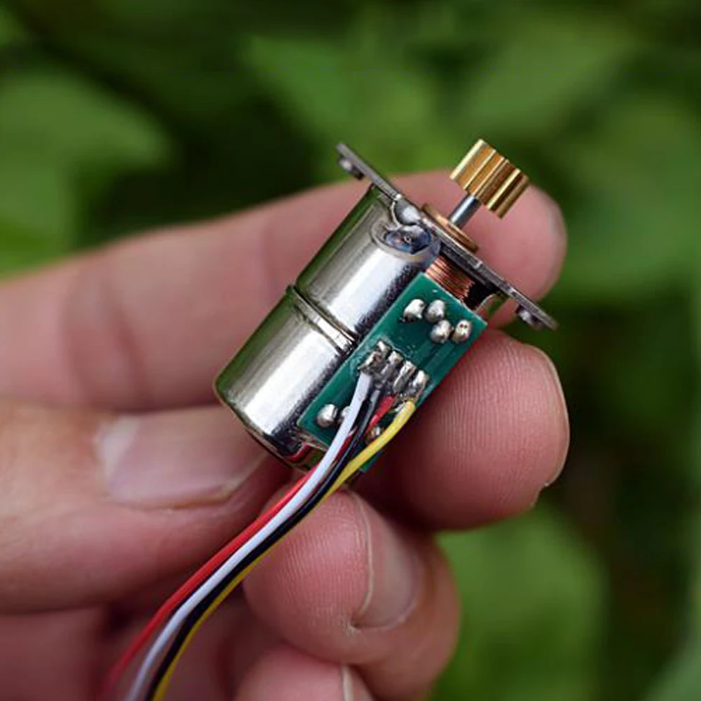 2-phase 4-wire Stepper Motor Micro 15mm Stepper Motor Extended Type Motor Large Torque 18 Degrees Step Angle for Car Accessories view 4