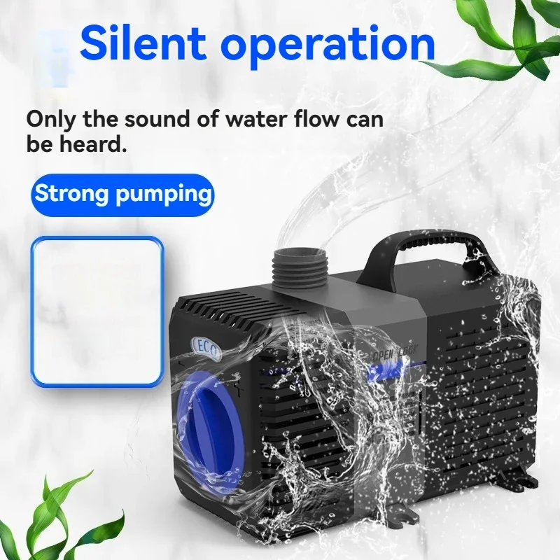 Variable Frequency Submersible Fish Pond Pump Filter Sewage Pool Circulation Household Fish Pond Silent Pump