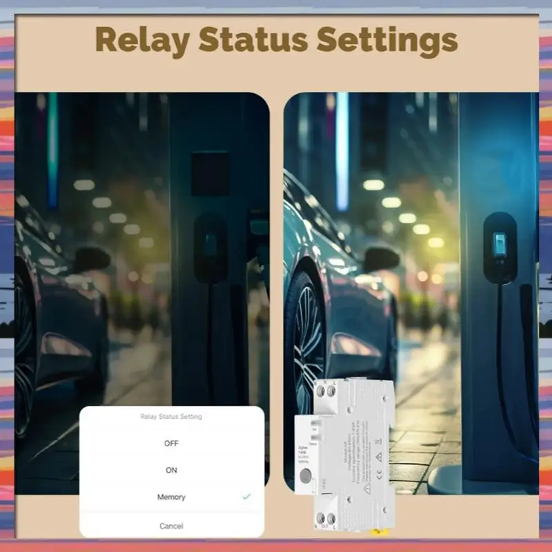 AC18(Guaranteed) Zigbee Tuya Smart Circuit Breaker 63A APP Control Electricity Monitor Fireproof Retardant Alarm Threshold Set V