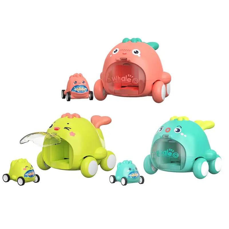 

Racing Cars Friction Powered Toy Multi-Functional Interactive Play Toddler Car Toys For Birthday durable Whale Ejection Toy Cars