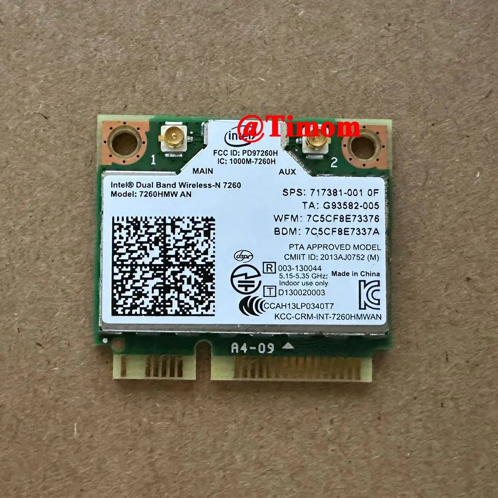 for HP Elitebook 820 G1 Probook 430 G1 640 G1 Original New Laptop Wireless Card Broadcom E744 7260HMW 717381-001
