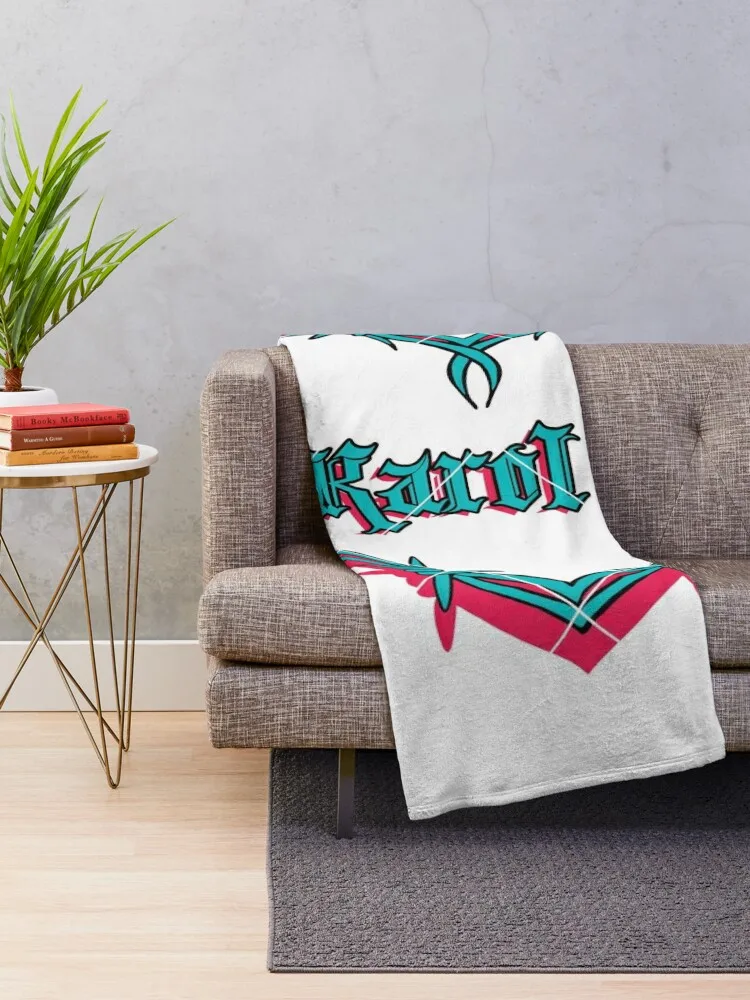 Karol G Merch Heart Throw Blanket Bed linens Weighted Fashion Sofas bed plaid Blankets