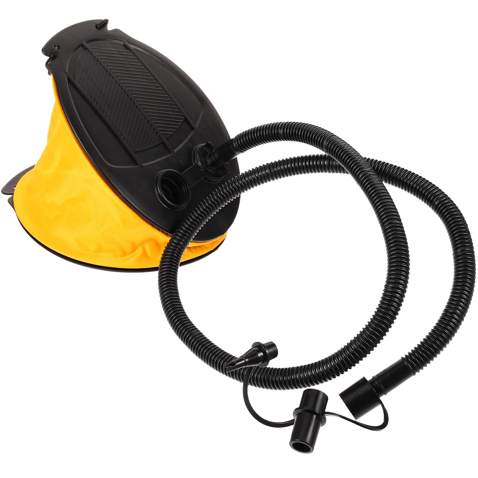 

Foot Pump for Inflatables Portable Plastic Balloon Mattress Ball Boat Inflate Bed Exercise Compact Light Weight Pumps
