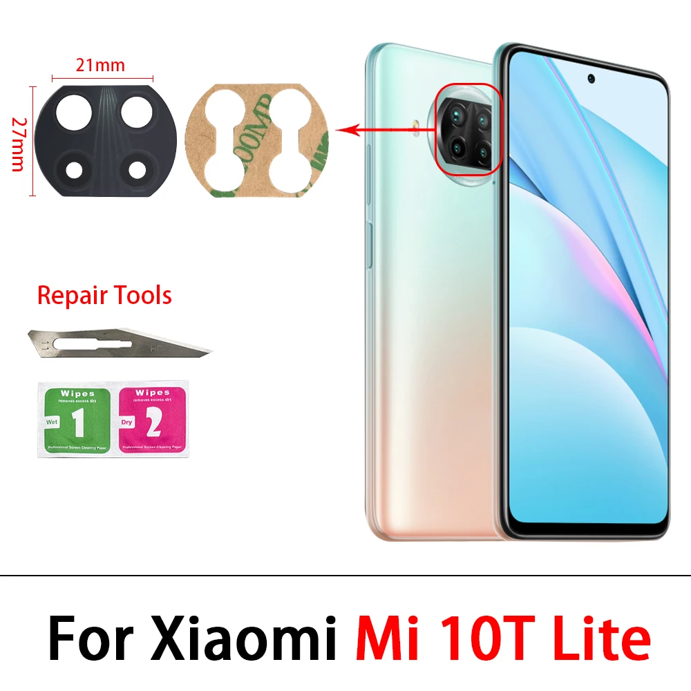 Camera Glass Lens For Xiaomi Mi 12 11T 10 10T 11 Lite Pro Ultra