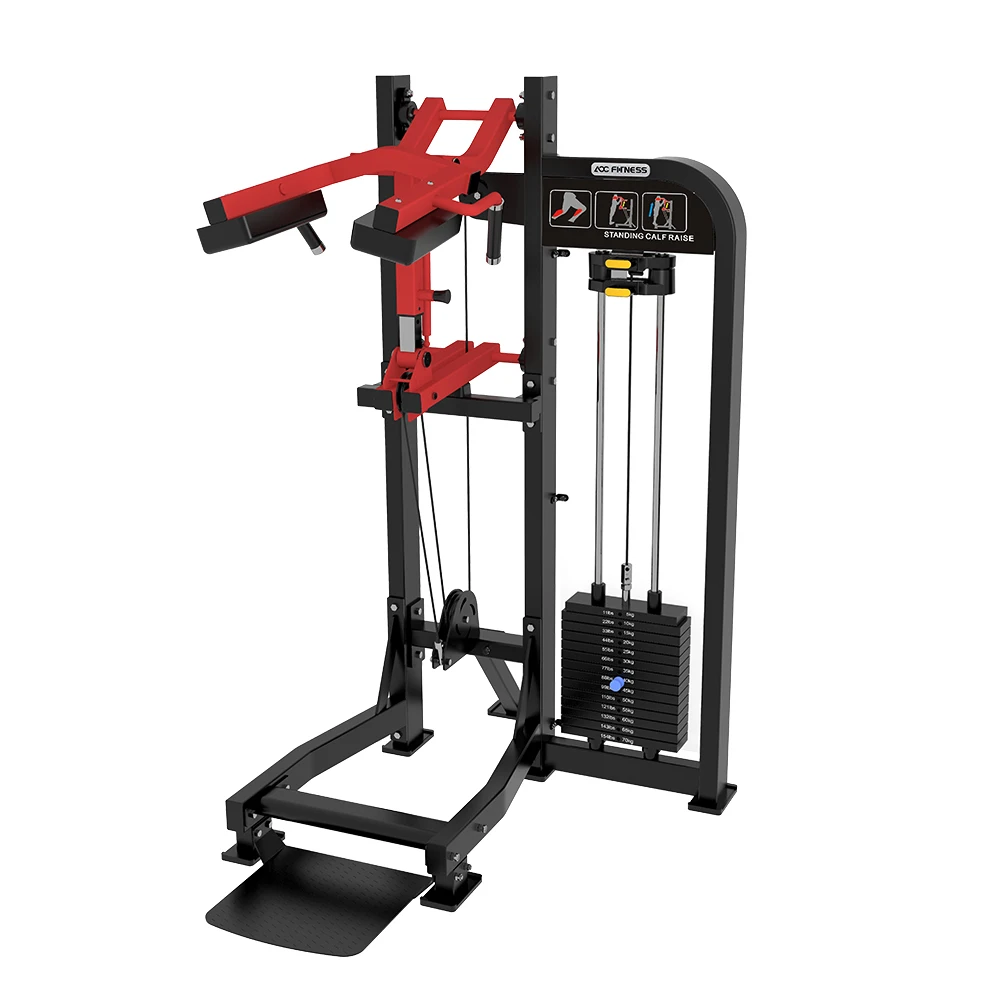 

Gym Commercial Fitness Equipment Standing Calf Machine Training Leg Training Machine 1