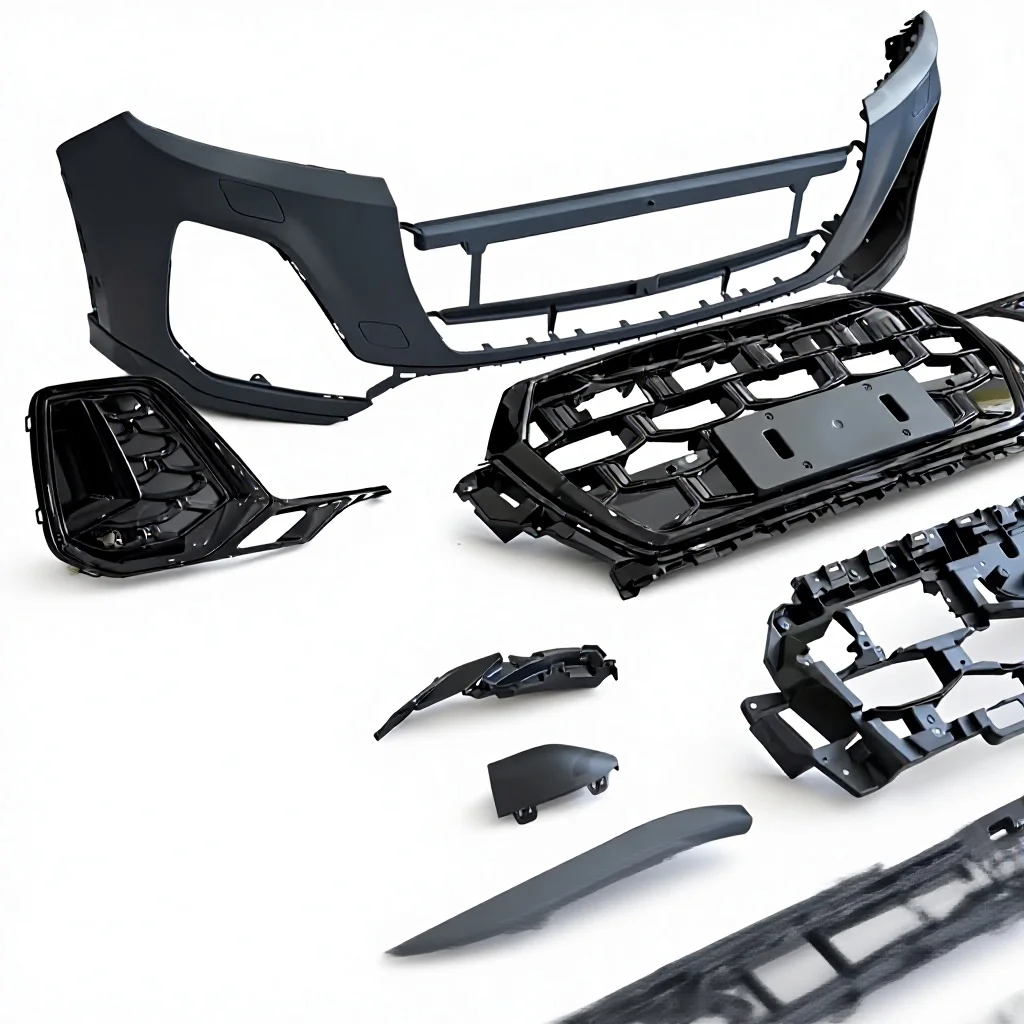 

STLF Hot Selling Body Kit for Audis Q7 2016-2019 Upgrade to 24 Q7 Include Front Bumpers ABS Grille Rear Diffuser Tail Pipes