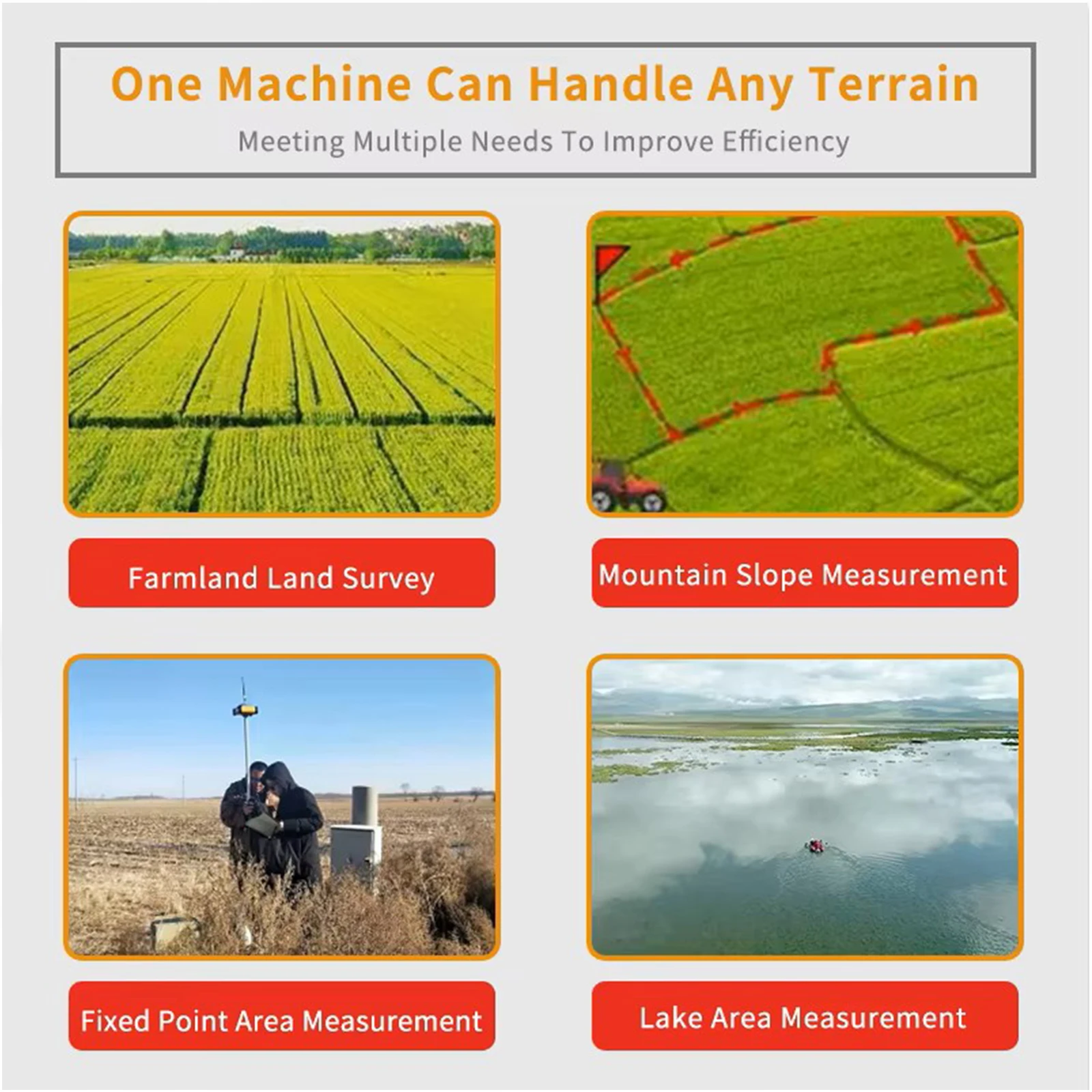 يده منطقة الأرض متر نظام تحديد المواقع الأرض متر ZL ‐ 180 عالية الدقة نظام تحديد المواقع والملاحة المسار منطقة مسح الأراضي متر أداة القياس #6