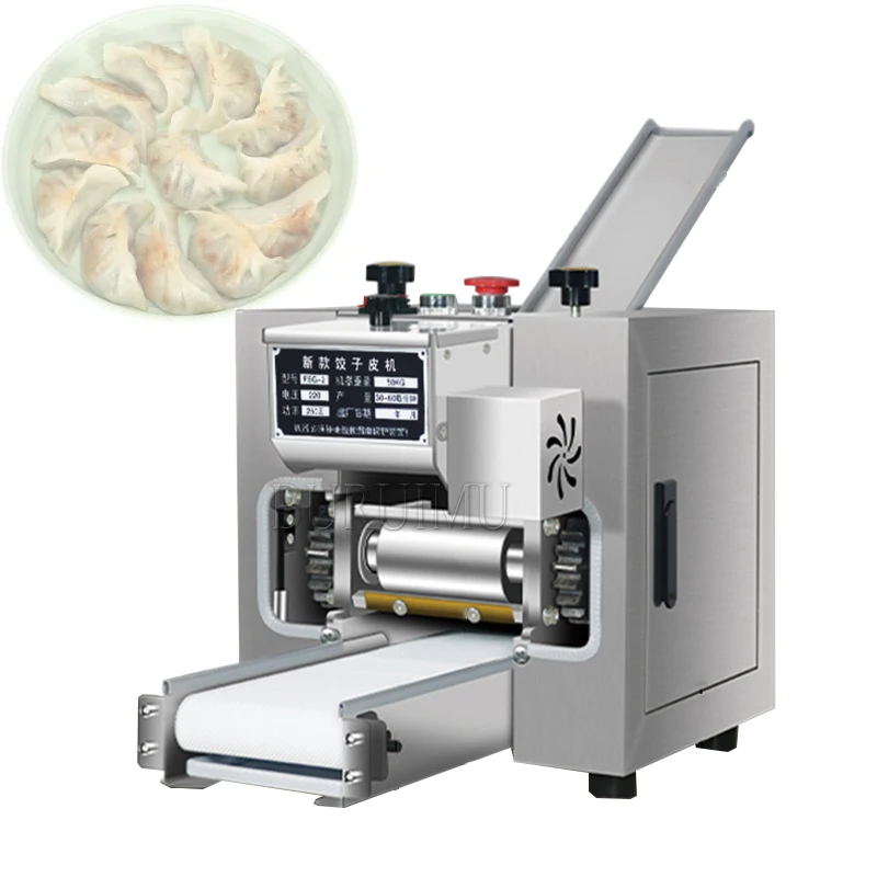 Dumpling Wrapper Machine Wonton Baozi Skin Making Machinery Jiaozi Rolling Automatic Shumai Slicer