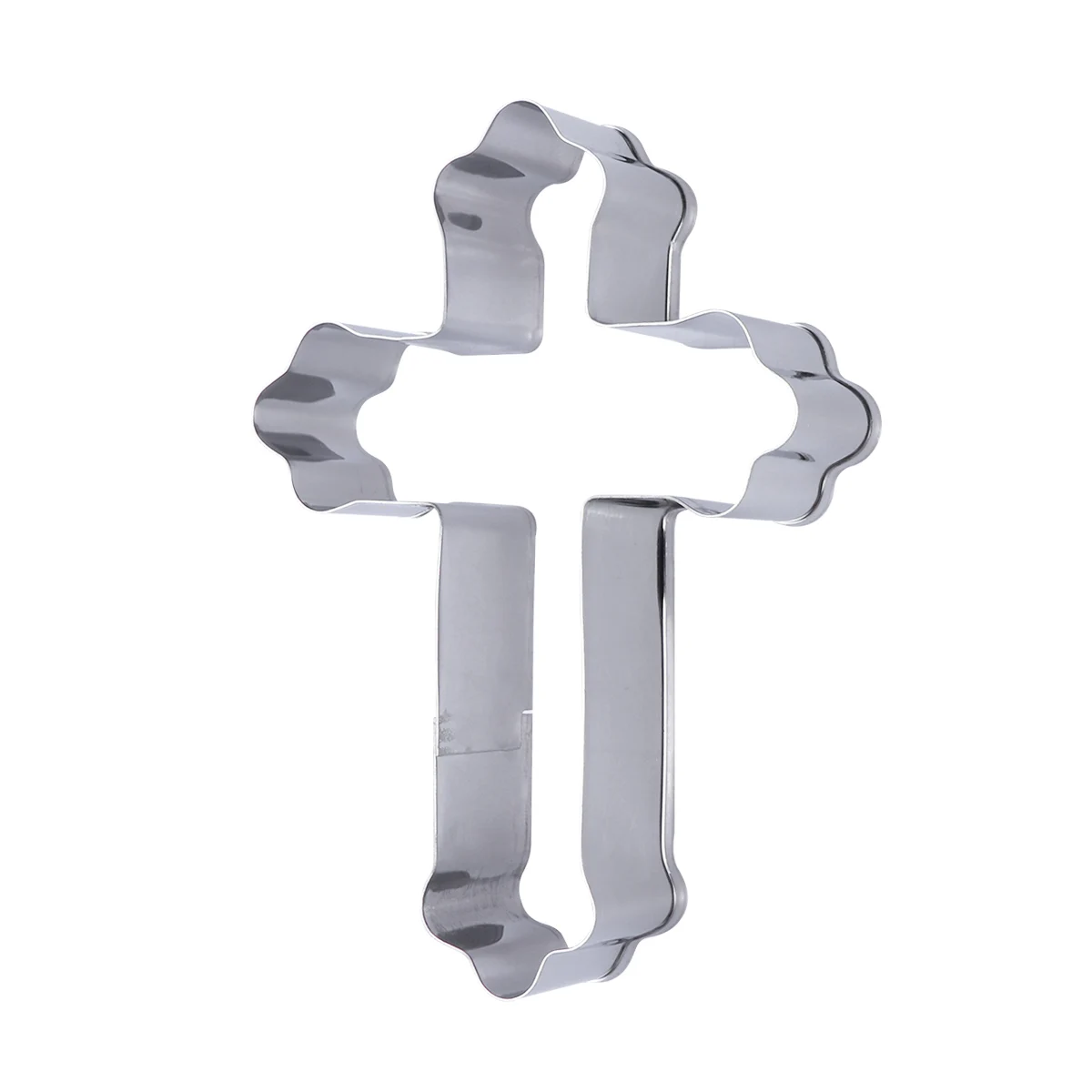 

4 Pcs Cross Mold Cookie Cutters Stainless Steel Biscuit Fondant Craft Non Stick Easy Demould Halloween Shape Cake Molds