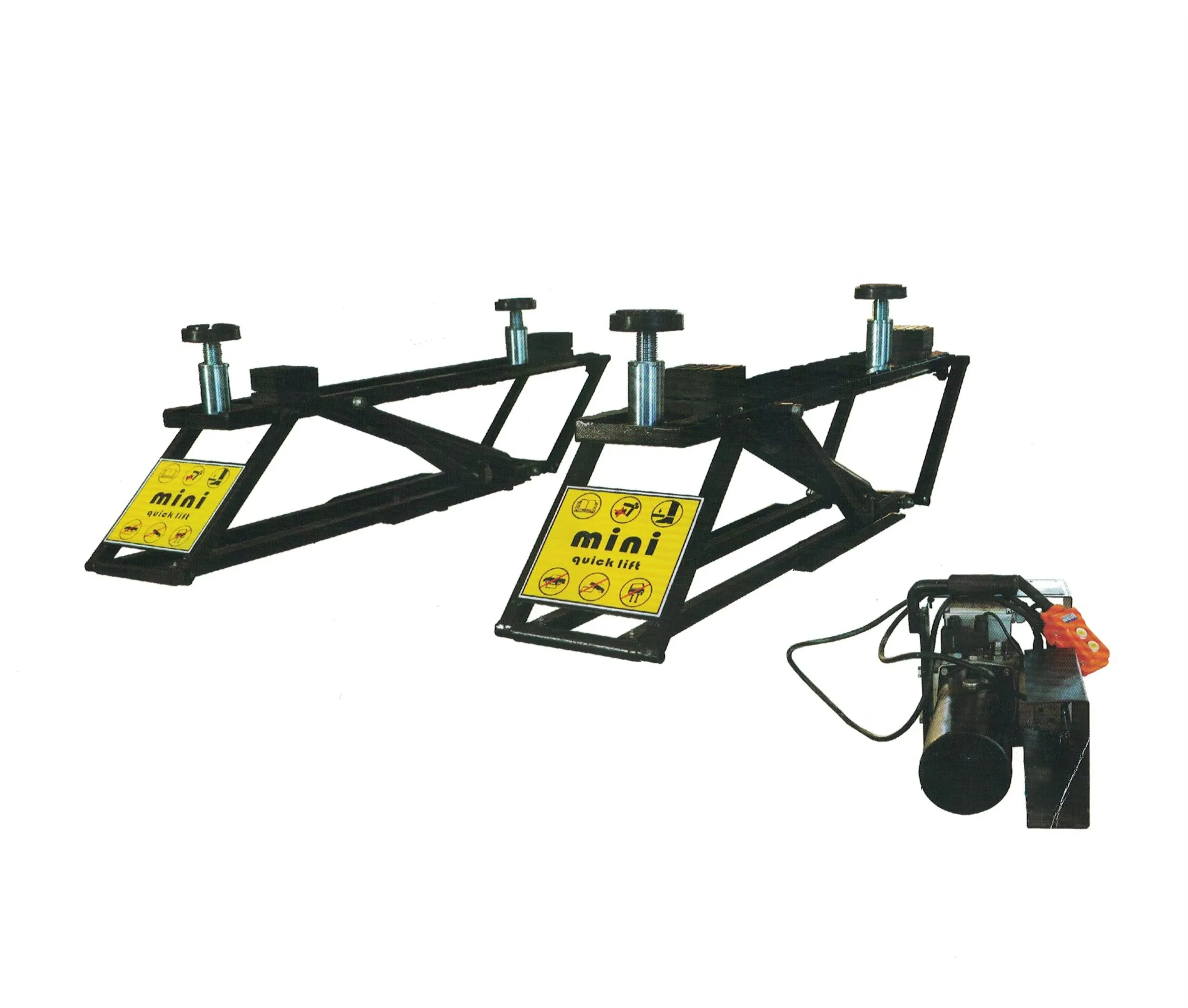 Portable 2800 Kg Car Lift Jack Low Price Auto Service Scissor Design Quick Jack