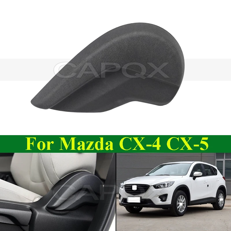 

CAPQX Front Power Seat Adjustment Konb For Mazda CX-5 2013-2015 Seat Back Adjuster Control Handle Adjustment Switch