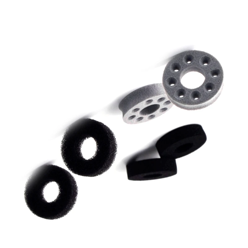 4 Pair/Set Precision Ring Sponge Auxiliary Ring Positioning Sleeve Shock Absorber Analog For PS4/PS5/XBox One/Switch Controller