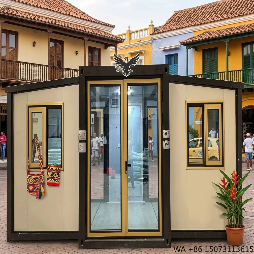 Prefabricated Contemporary Expandable Container House 20ft 40ft Luxury Mobile Villa Tiny House 3-4 Bedroom Folding