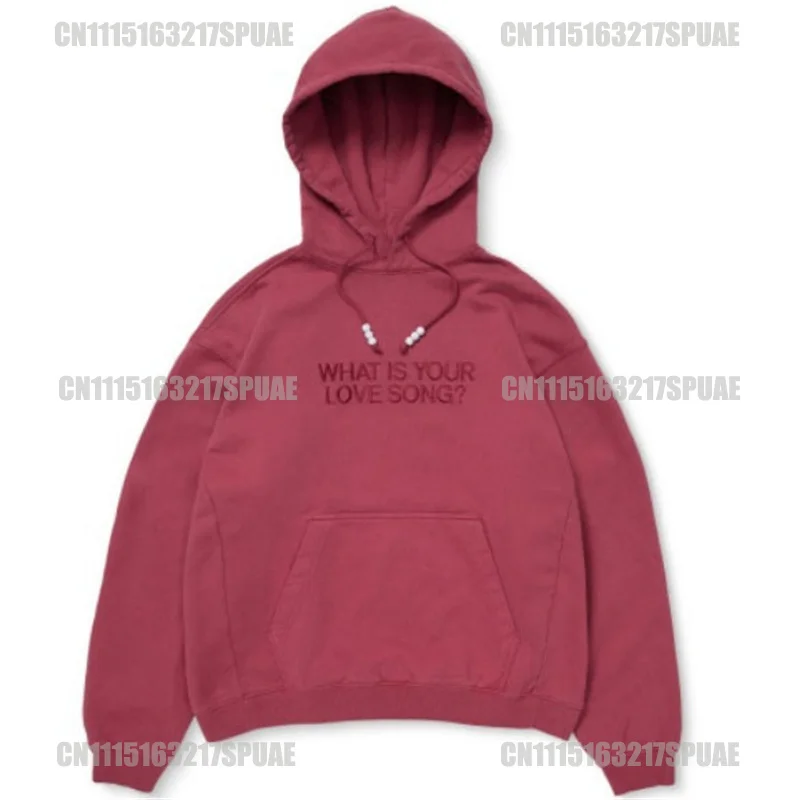 NEUE Kpop Idols What Is Your Love Song Same Hoodies World Tour Same Cotton Cap Hoody Fashion Damen Herren Top-Kleidung