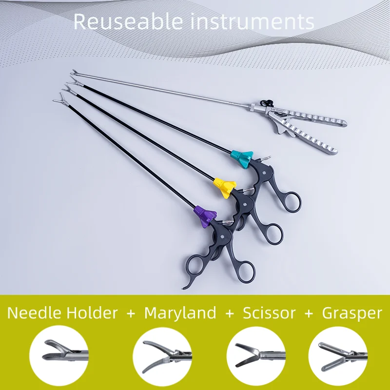 Reuseable Instruments Laparoscopy Simulation Training Practice Instruments Maryland Dissector/Grasper/Scissors/Needle Holder