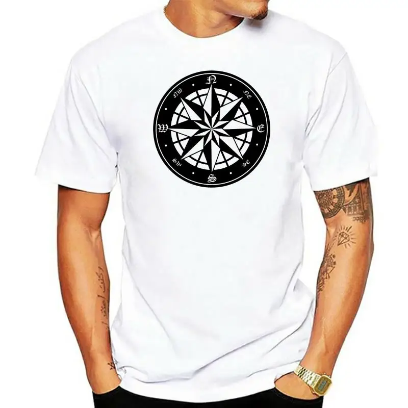 3D Compass Print Men's Graphic Design Crew Neck Active T-shirt Casual Comfy Ventilate Tee Tshirts For Summer Men's Clothing tops