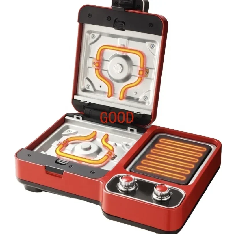 Hot Sales Multi-function Sandwich Maker with Frying and Cooking