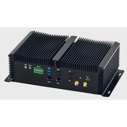 Quality Industrial Mini PC Intel i7 10870H 9750H i5 10200H 9300H Fanless Computer Dual LAN 6*COM 3*HDMI 1*GPIO 8*USB WiFi Win 11