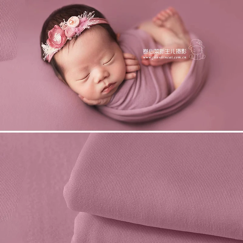 29 Colors Newborn Photography Props Backdrop Soft High Stretchable Baby Swaddle Wrap Baby Accessories Studio Newborn Posing Aids