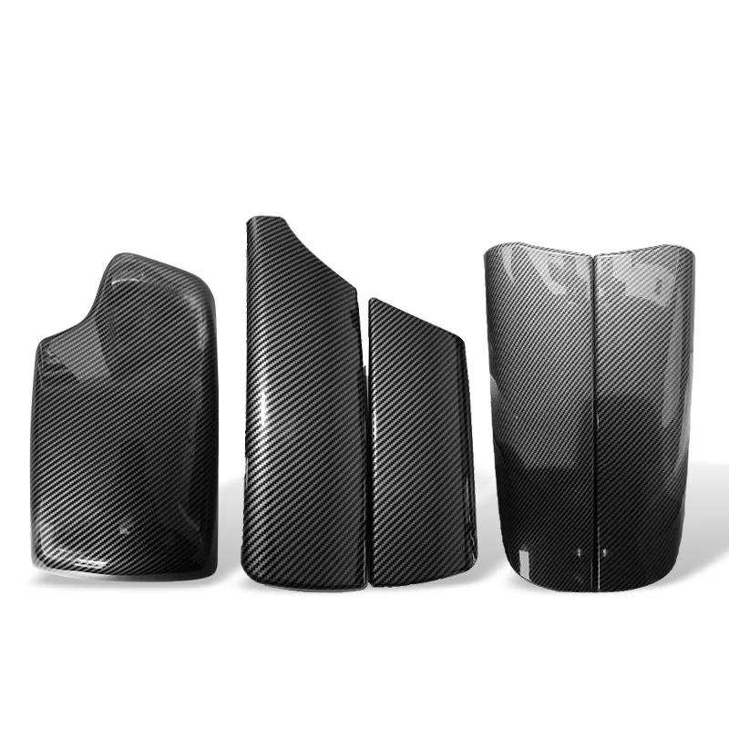 

For BMW 3 Series E90 5 Series E60 F10 GT G30 E66 F01 G11 X5 X6 E70 F15F16 Carbon Fiber Texture Center Console Armrest Pad Cover