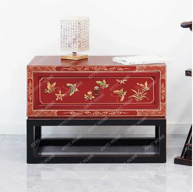 AA hand-painted customizable modern simple entrance cabinet