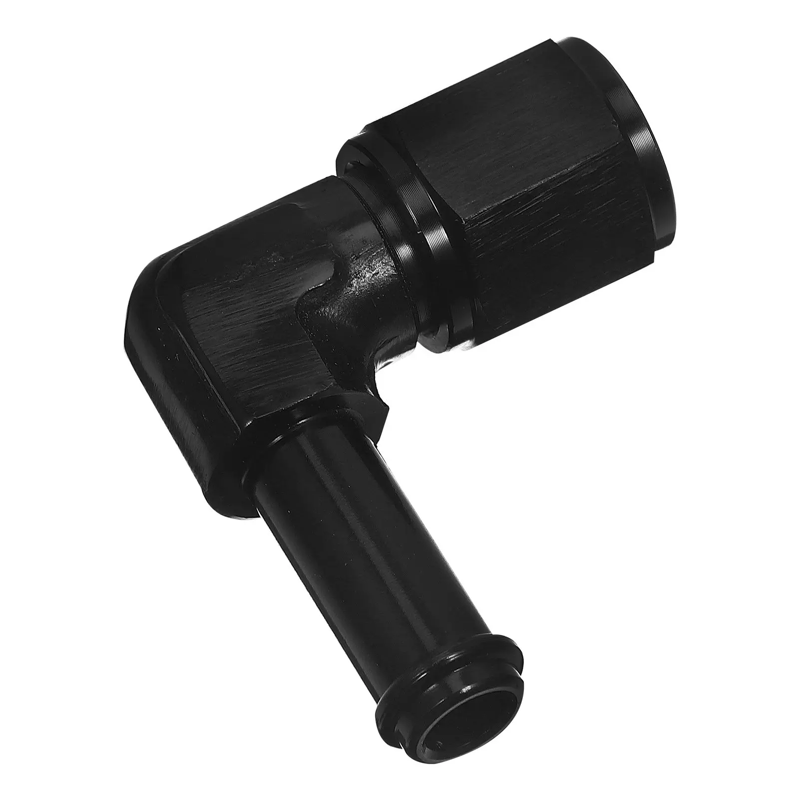 

6An Oil Line Fitting 90 Degree Aluminum Alloy Elbow Push on Hose Barb for Oil Cooling System Vehicle Engine Auto Parts
