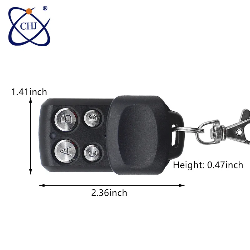 433 ميجا هرتز نسخة الناسخ جاء التحكم عن بعد العلوي 432EV TOP-432NA TOP432NA ل العالمي باب المرآب بوابة مفتاح فوب (1 قطع)