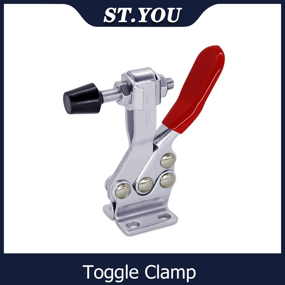 

SD 201B Toggle Clamp 60 lbs / 27kg Hand Tool CNC Fixture Engraving Machine Accessories Clamp Welding Clamp Mold Clamp