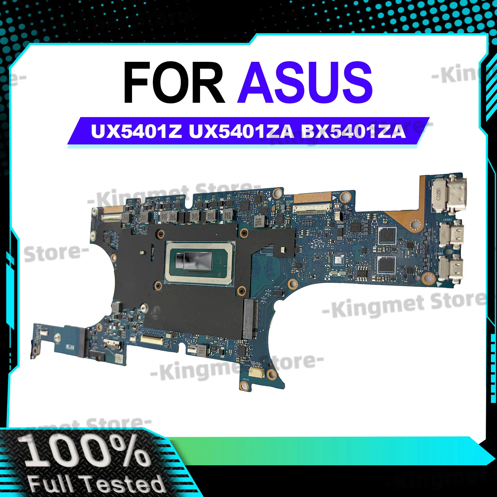 

UX5401ZA Laptop Motherboard For ASUS ZenBook UX540ZA RX5401EA UX5401 BX5401EA UP5401EA Notebook Mainboard With 12th Gen i5 i7 i9