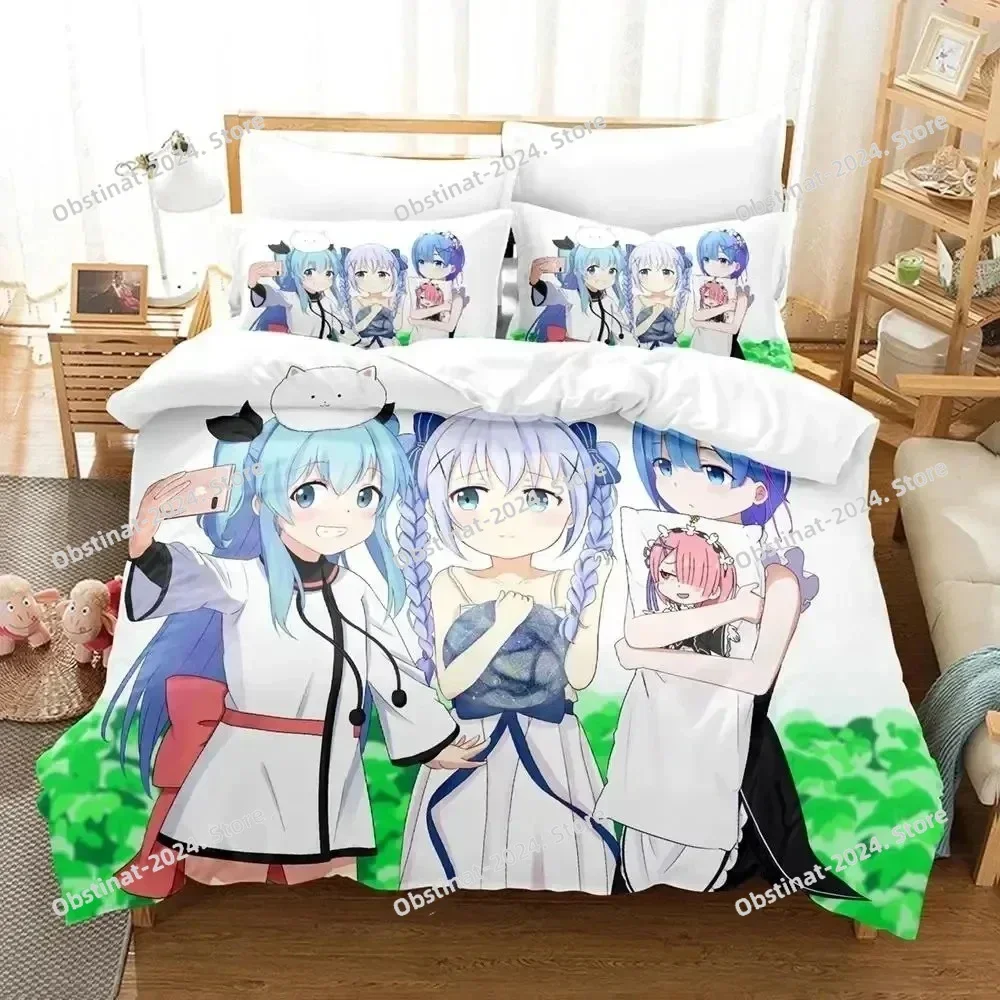 

Anime Sora No Method Celestial Method Bedding Set Duvet Cover Full Queen King Size Pillowcase Printed Bed Set Aldult Kid Bedroom
