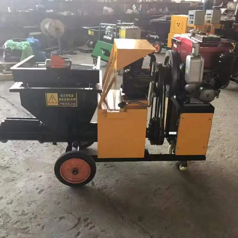 سعر المصنع البناء محرك الديزل رش آلة التجصيص الاسمنت جدار هاون البخاخ #2