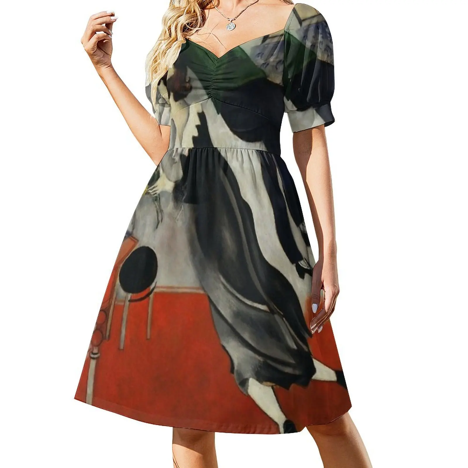 The Birthday Marc Chagall Short-Sleeved Dress Dress vintage prom dresses