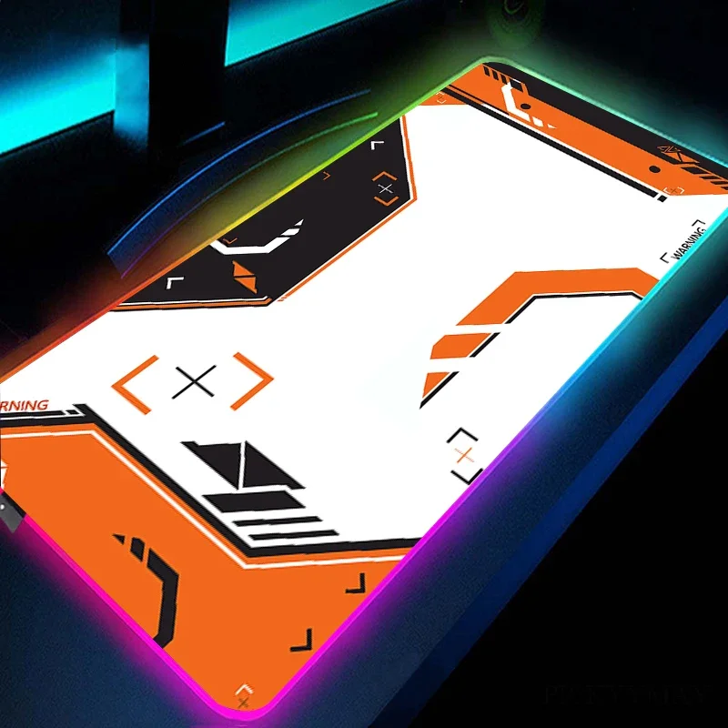 Hot Sell CS GO Large RGB Mouse Pad Gaming Mousepad LED Mouse Mat Gamer Desk Mat Desk Pads RGB Keyboard Mats HD 400x900 Mousepads