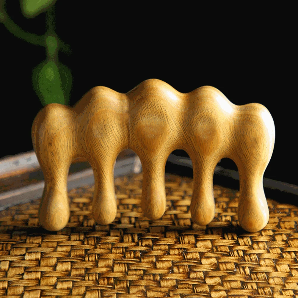 

Wide Tooth Gua Sha Comb Wood Scalp Massager Comb Durable Head Care Massage Tool Scalp Massage Gua Sha Stone Guasha Tool