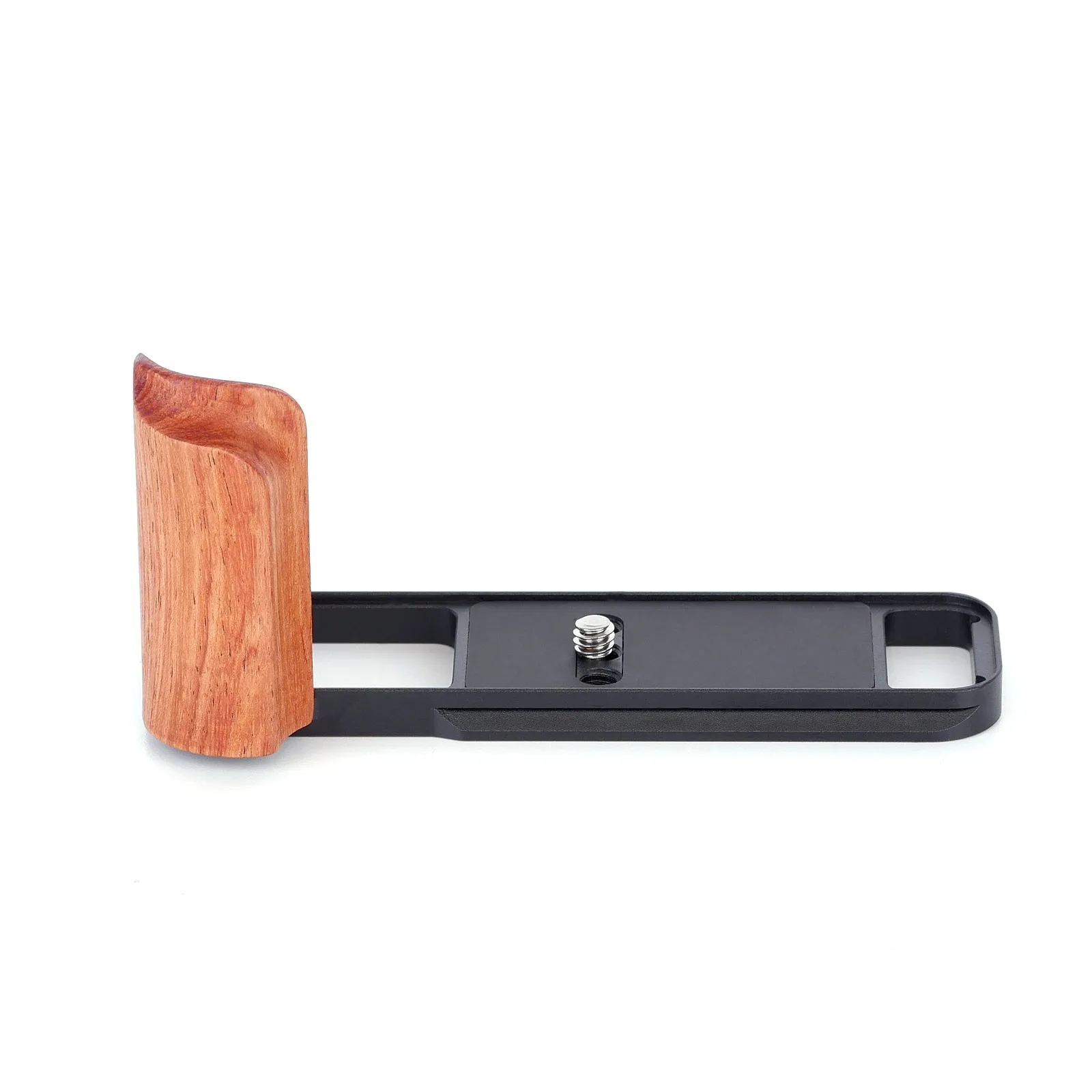 FITTEST Wooden Handgrip for Fujifilm X-E5 XE5 Camera Grip Arca-Swiss Compatible Metal Quick-Release Base Plate Vlog Vintage Fit