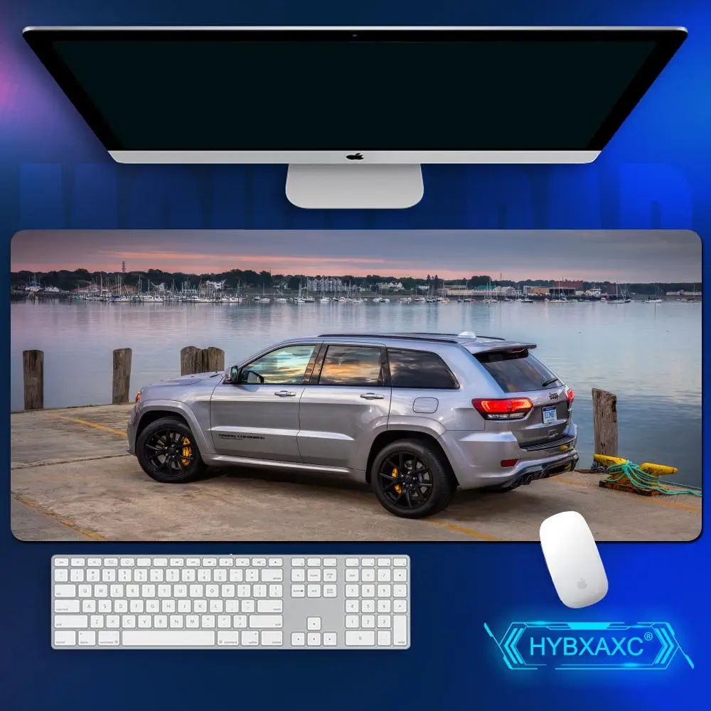 

Коврик для мыши Cool D-Dodge Trackhawk, 90x40 см, большой игровой коврик HYBXAXC с утолщенной кромкой, для компьютерной клавиатуры и стола