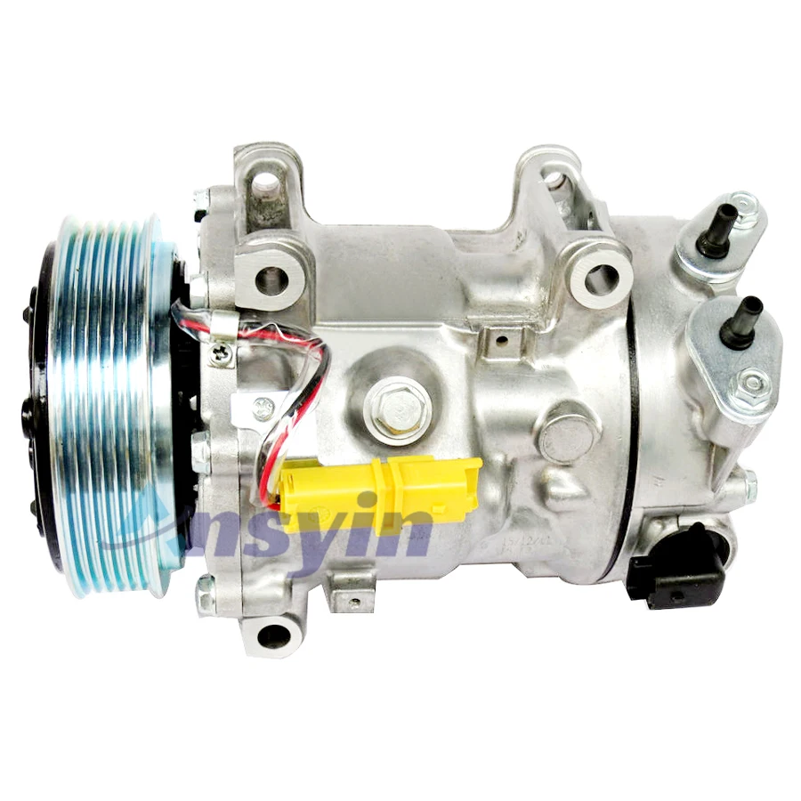 SD7C16 A/C Compressor For Peugeot 307 308 807 607 406 Citroen C4 Berlingo 9659875880 9651911480 9656483580 9800839580 9671216780