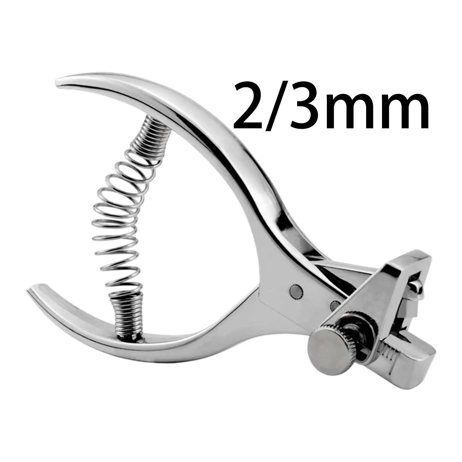 Tailor Sewing Plier with Spring Handheld Portable Stitch Sewing Pliers for Leather Strap Craft Greeting Cards Photo Labels