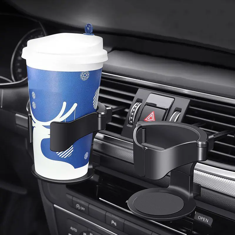 

1 Pc Car Cup Holder Air Vent Outlet Drink Coffee Bottle Holder Can Mounts Holders Beverage Ashtray Mount Stand Universal Accesso