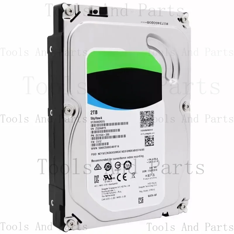 SkyHawk Vigilancia 2TB 3.5 Serial ATA HDD interno (ST2000VX015)